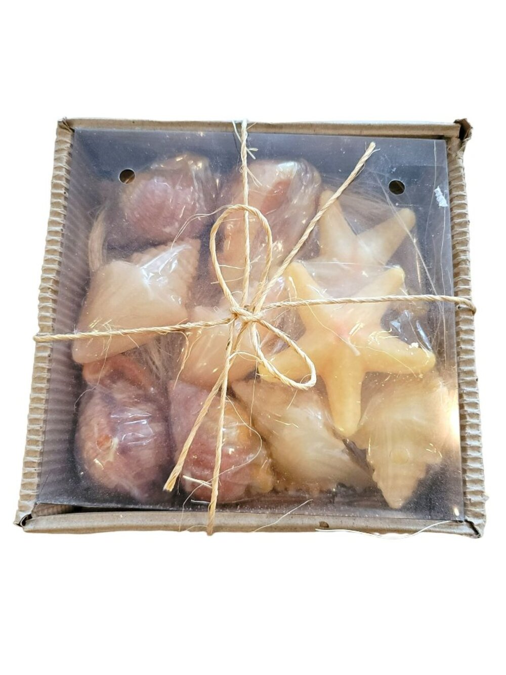Sea Shells Scented Candles Set of 10 Seaside Ocean Decor DH619